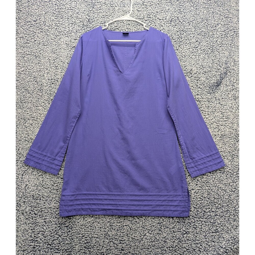 Patagonia Organic Cotton Boho Tunic / Mini Dress Size 8 Hippie Festival Purple